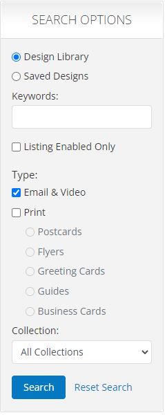 Help > Getting Started with Your Marketing Center > Search Options.JPG